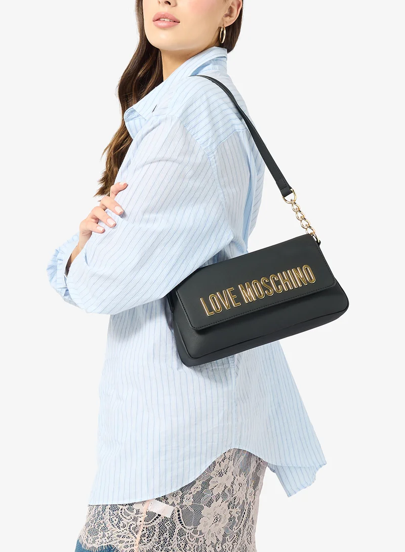 Love Moschino  Bold Love GRS PU Shoulder Bag for Women | Best Price UAE